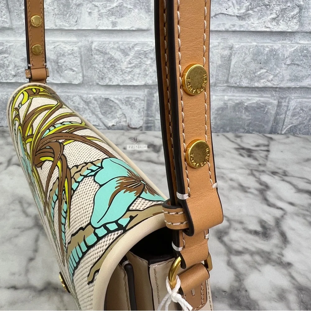 Tory Burch Emerson Printed Canvas Crossbody & Shoulder Bag